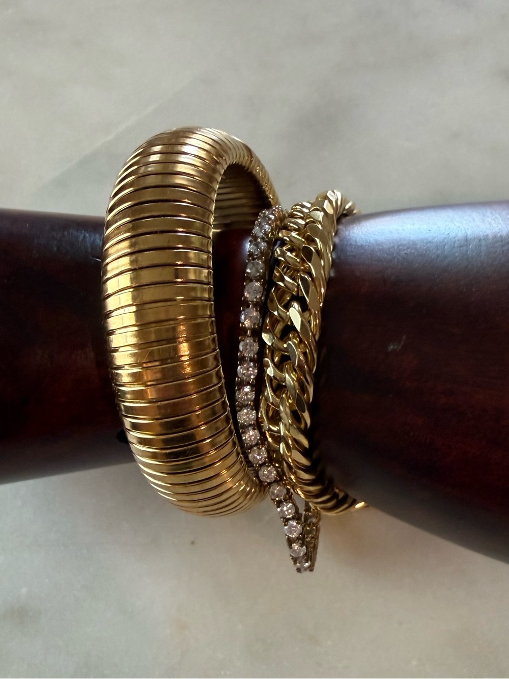 Gold-Tone Mixed Bracelet Set NEW